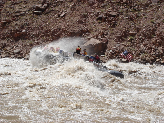 Lynn Scuett Running the Big Drops