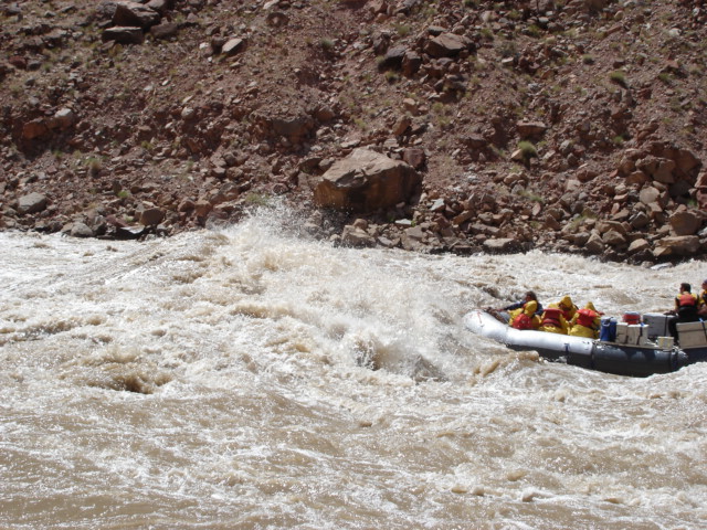 Lynn Scuett Running the Big Drops